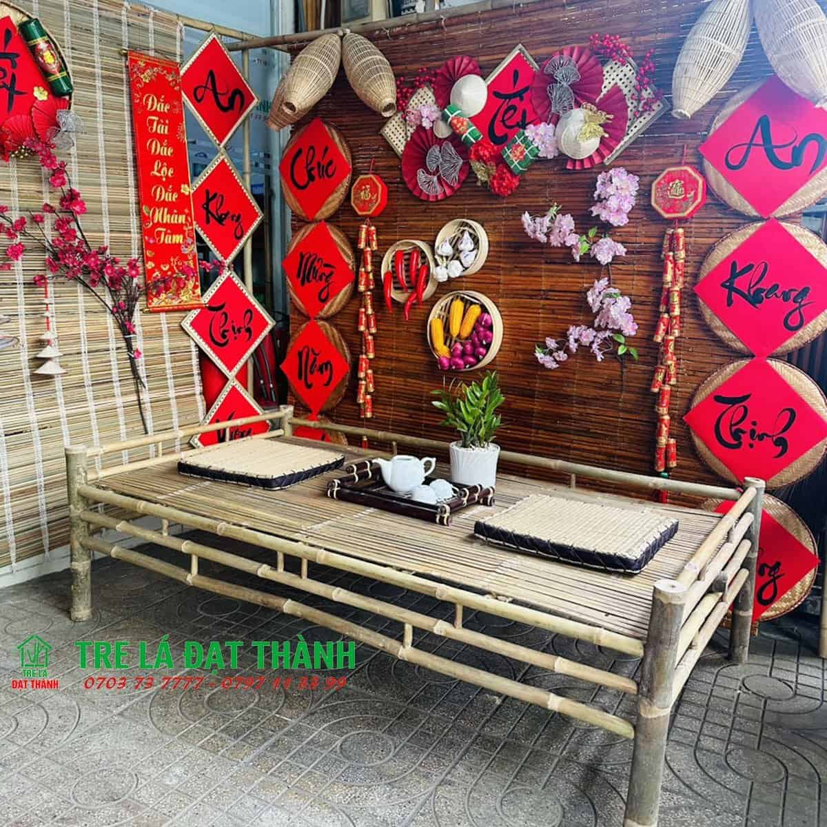 Chõng Tre Trang Trí Tết